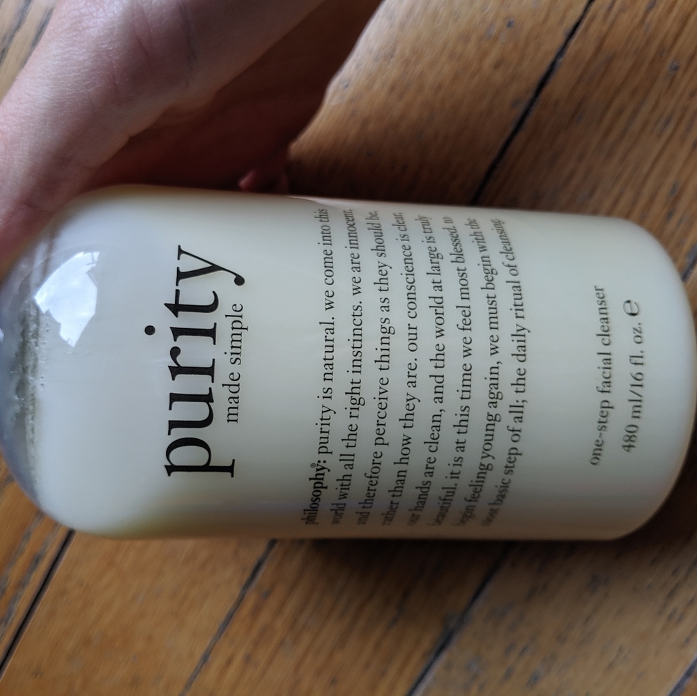 Purity Philosophy Face Wash NWT